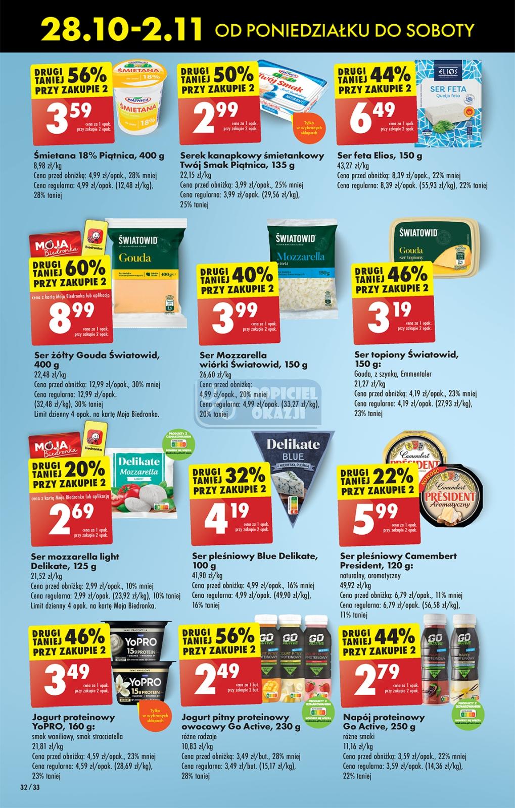 Gazetka promocyjna Biedronka str. 32