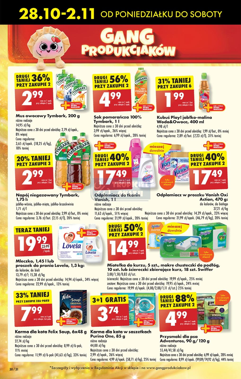 Gazetka promocyjna Biedronka str. 30