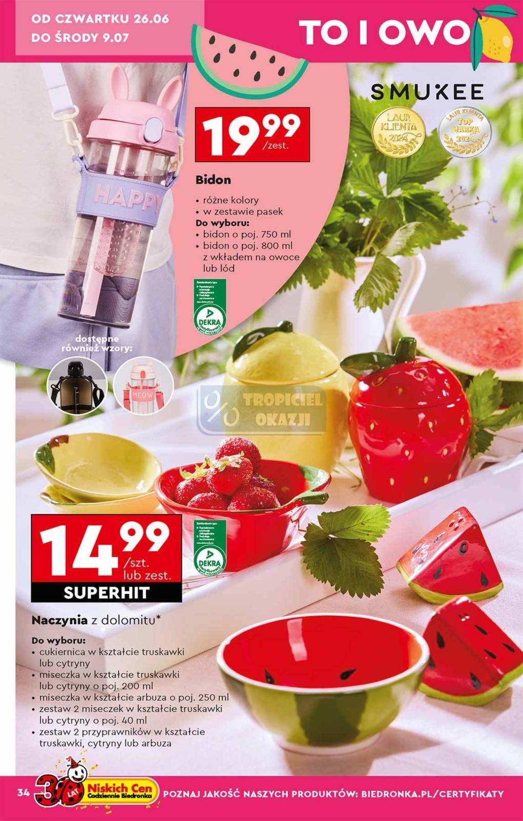 Gazetka promocyjna Biedronka str. 34