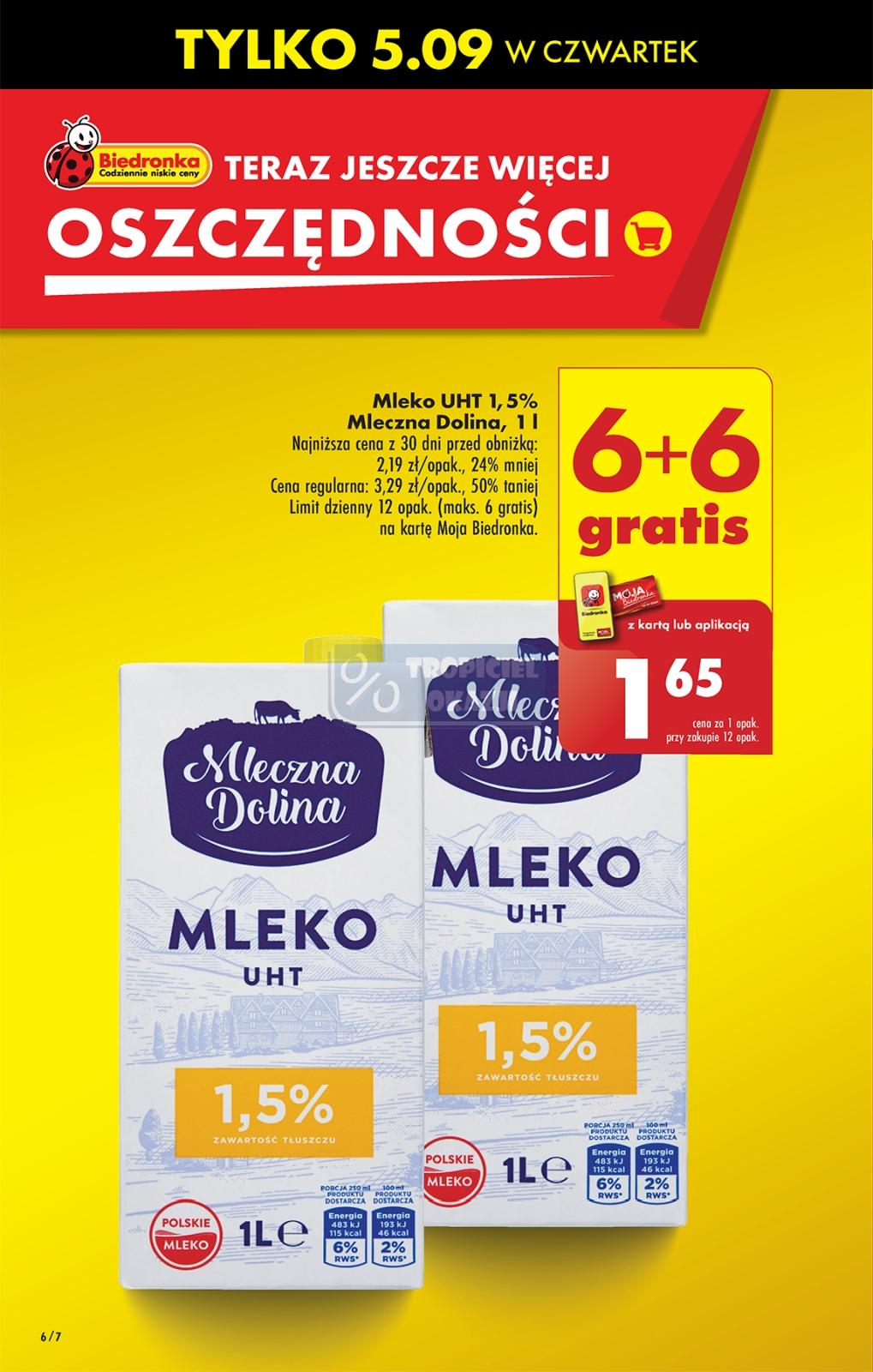 Gazetka promocyjna Biedronka str. 6