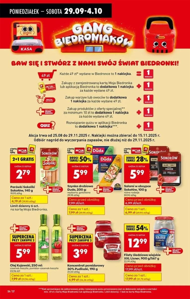 Gazetka promocyjna Biedronka str. 26