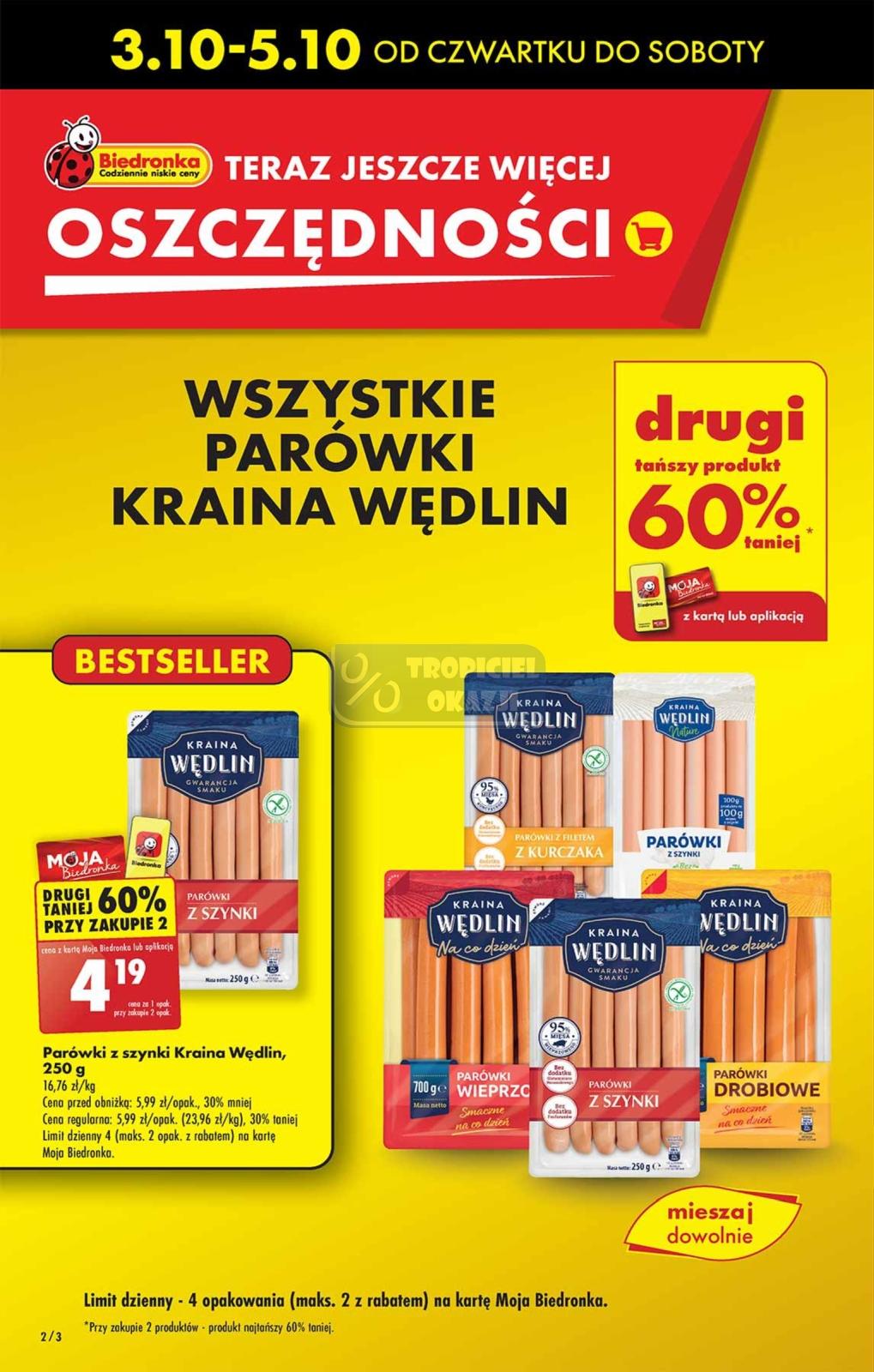 Gazetka promocyjna Biedronka str. 2