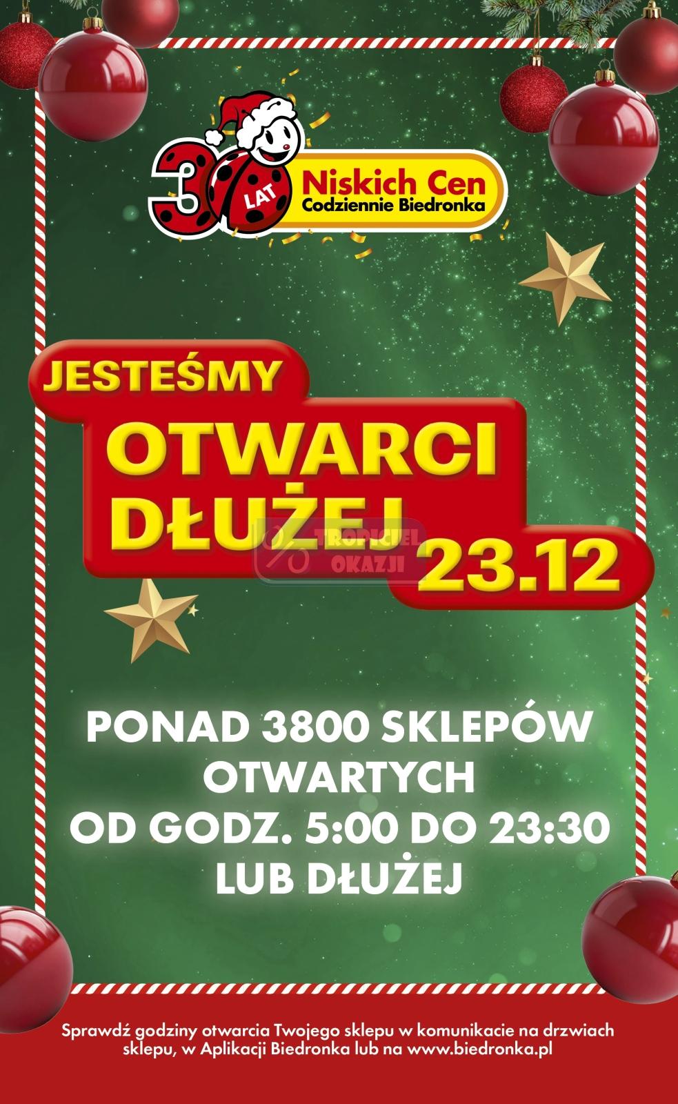 Gazetka promocyjna Biedronka str. 3