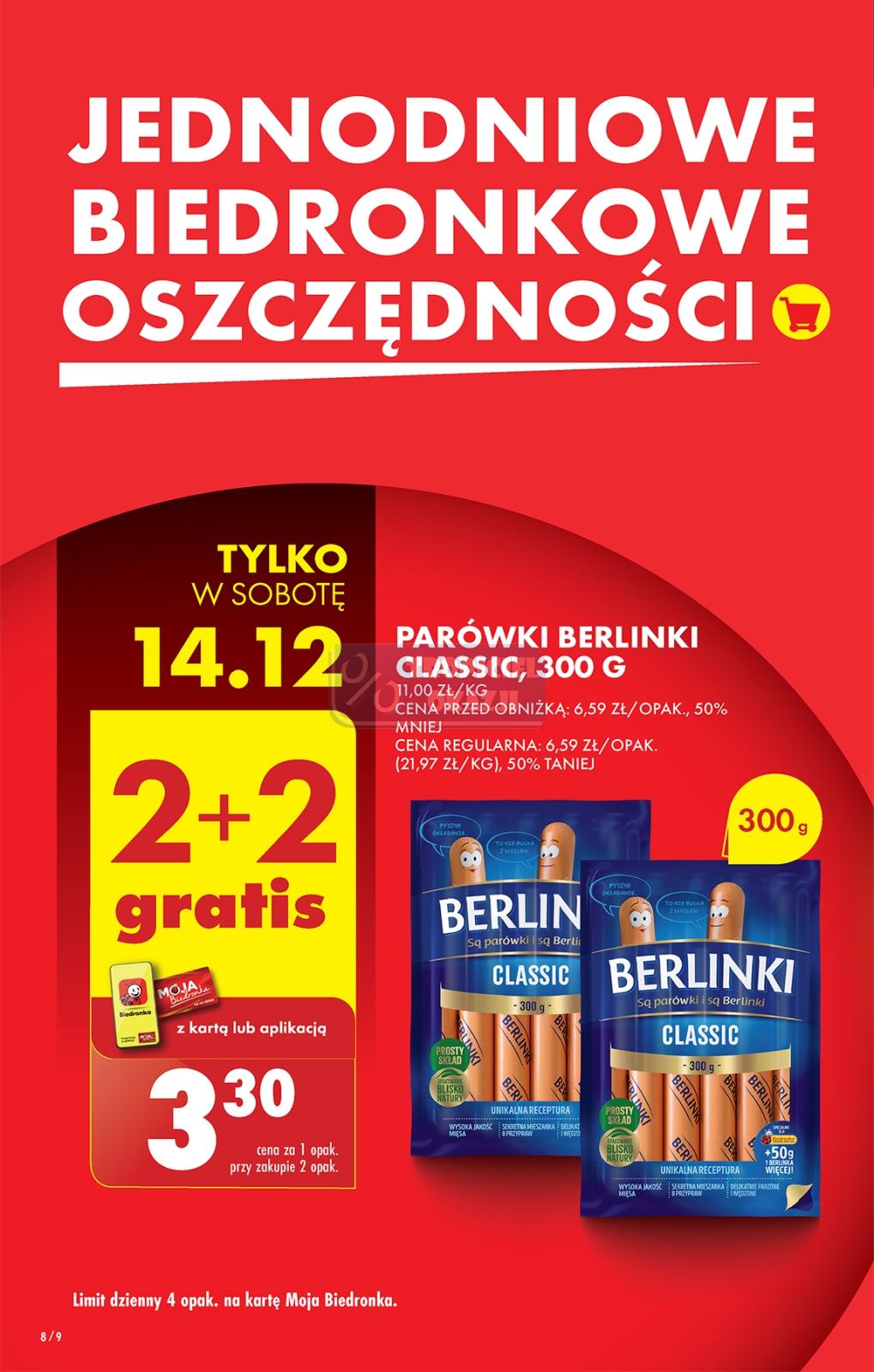Gazetka promocyjna Biedronka str. 8