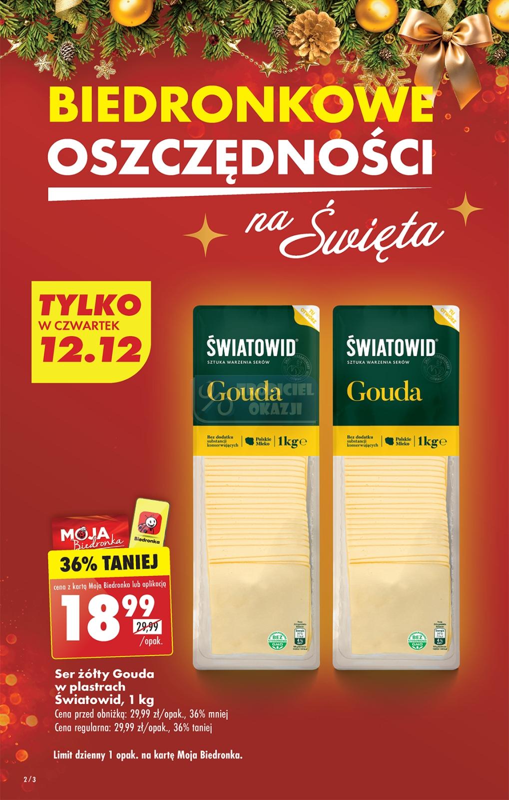Gazetka promocyjna Biedronka str. 2