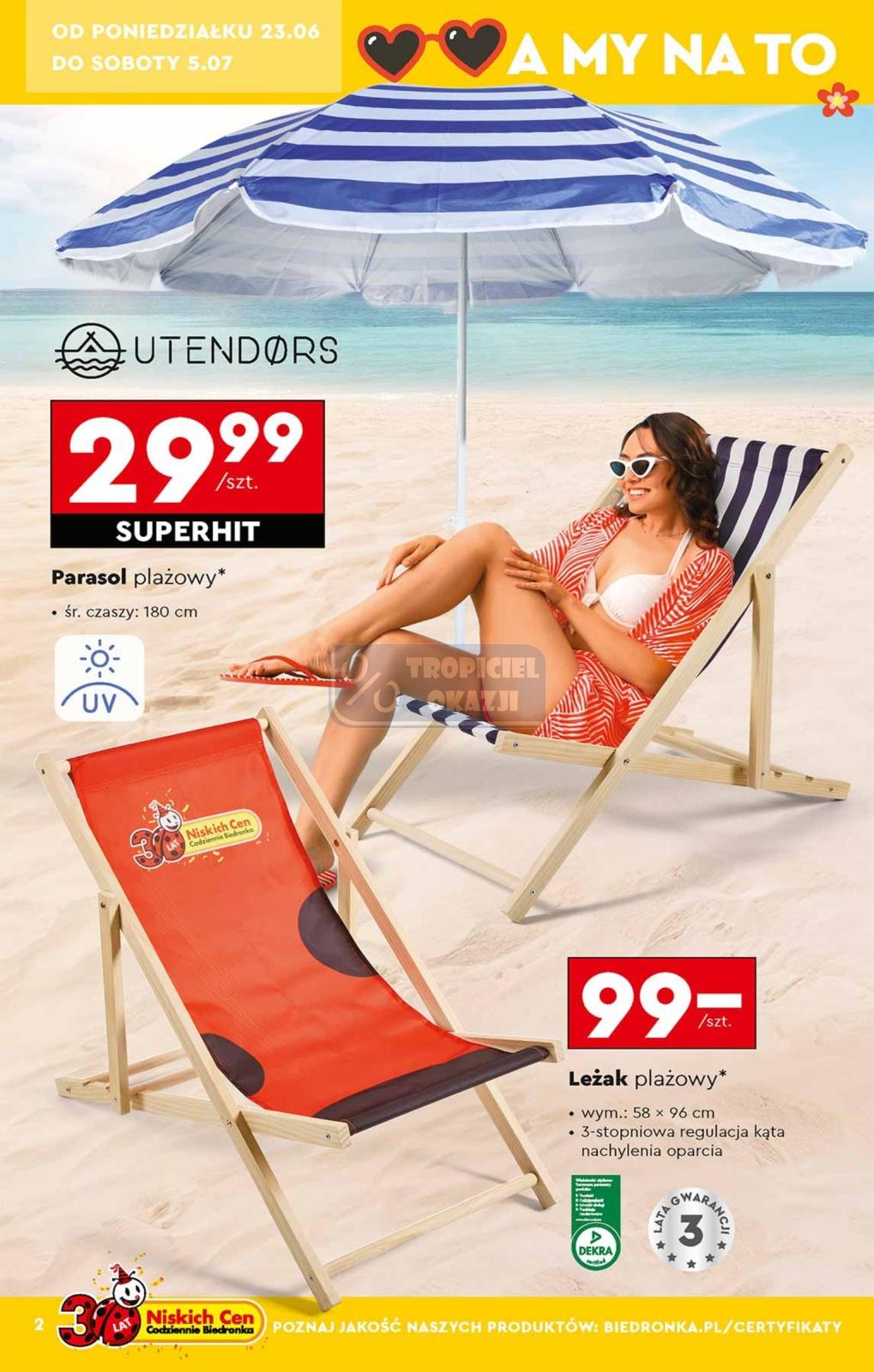 Gazetka promocyjna Biedronka str. 2