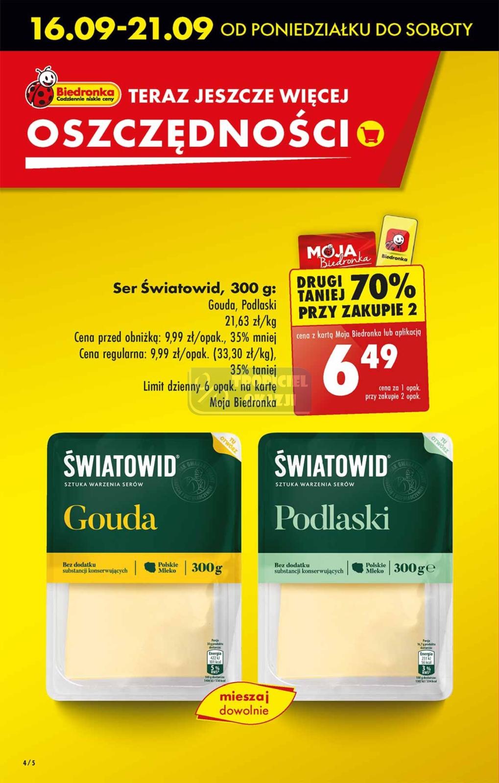 Gazetka promocyjna Biedronka str. 4