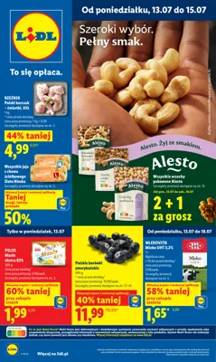 Lidl od poniedziałku